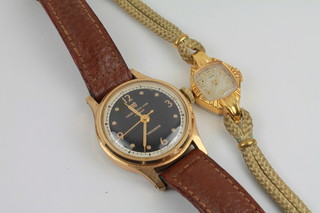 A gentleman's Ingasol Triumph wristwatch and a lady's Oris  wristwatch