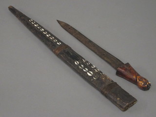 An Eastern dagger with 11" blade