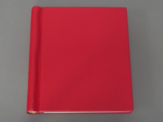 A Red Tower stamp album of World stamps