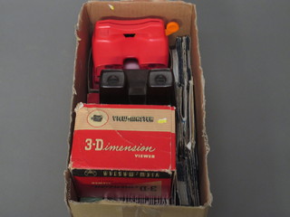 5 various View Masters and various slides