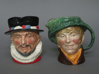 2 Royal Doulton character jugs - Arriet and The Beefeater