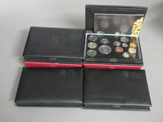 6 sets of proof coins - 2006 - 2011