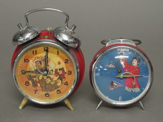 2 Soviet Russian alarm clocks