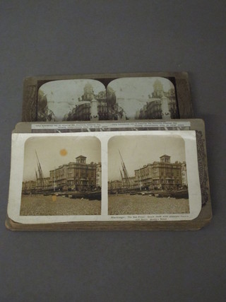 A collection of stereoscopic cards