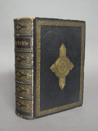 The Family Devotional Bible, leather bound