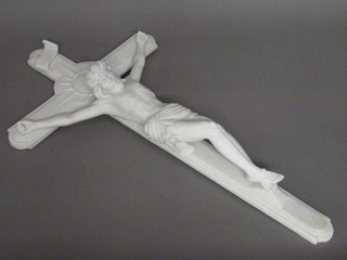 A resin Crucifix 30"