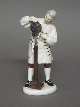 A Royal Doulton Williamsburg figure - The Wig Maker of Williamsburg