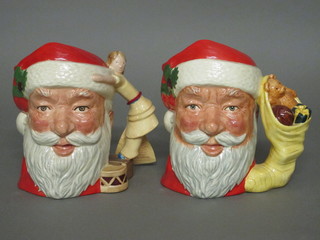 A Royal Doulton character jug - Santa Claus D6668 and 1 other D6690