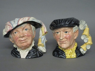 A Royal Doulton character jug - Purley King D6660 and 1 other Purley Queen D6759