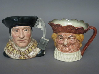 A Royal Doulton character jug - Old King Cole and 1 other Sir Thomas More D6790