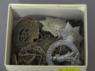 2 Coldstream Guards cap badges, other badges etc