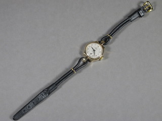 A lady's Rolex wristwatch contained in a 9ct gold case