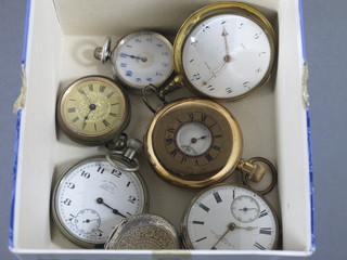 A collection of various pocket watches