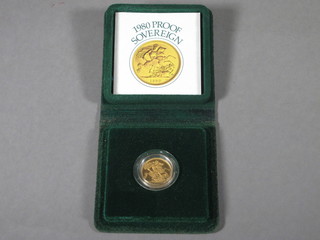 A 1980 proof sovereign