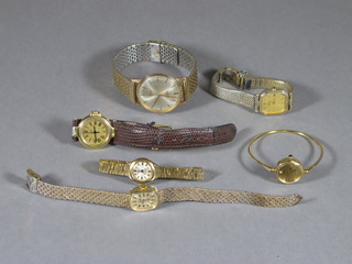 A small collection of various wristwatches