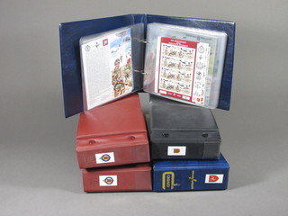 2 albums of Isle of Man first day covers and 3 albums of Jersey  first day covers