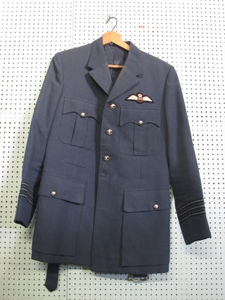 A Royal Air Force Wing Commander's tunic complete with  pilot's wings