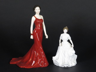 A Royal Doulton figure Pretty Lady Series - Alice HN5484 and 1 other Harmony