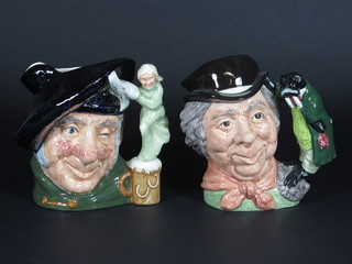2 Royal Doulton character jugs - The Walrus and The Carpenter D6600 and Tam O'Shanter D6632 7"