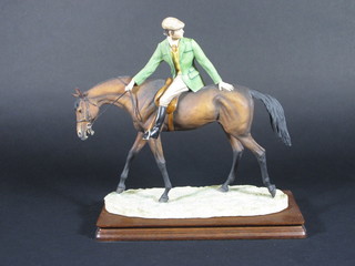 A Border Fine Art figure of a horseman 10"
