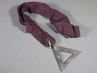 A silver Ancient Order of Foresters' jewel, London 1928