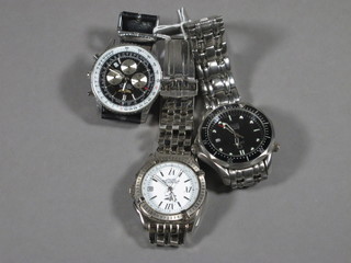 3 gentleman's wristwatches
