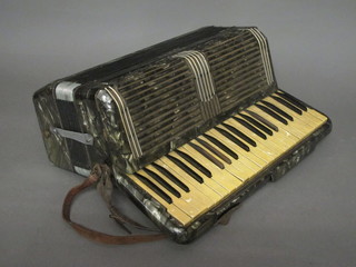 A Hohner accordion with 120 buttons