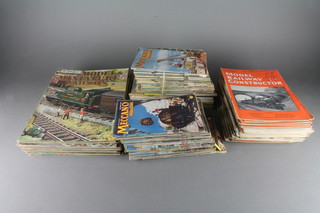 A collection of Meccano magazine, MR Constructor magazine  and model and miniature railways
