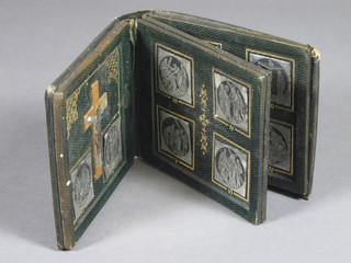 A 19th Century leather bound Station of Cross 3"