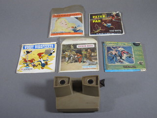 A View Master and a collection of Walt Disney slides