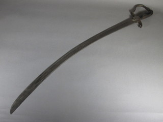 A Georgian 1796 light cavalry sword with 31" blade  ILLUSTRATED