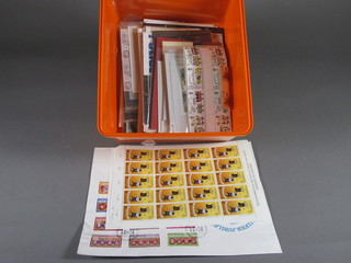A collection of presentation stamps