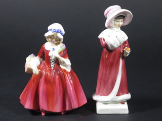 A Royal Doulton figure - Sophie HN2833 6" and 1 other Lavinia  HN1955