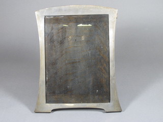 An arch shaped silver easel photograph frame Birmingham 1926  12" x 9"