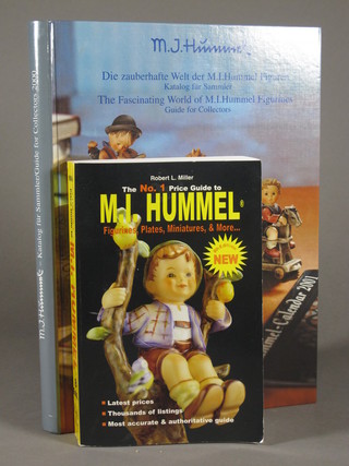 1 volume Robert L Miller "The Number One Price Guide to  Hummel Figures" and 1 volume "J Hummel"