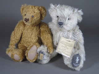 A Deans 2000 bear and a Merrythought 2000 bear
