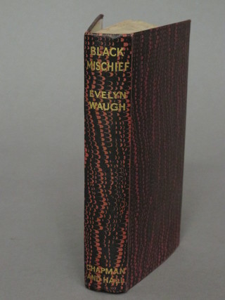Evelyn Waugh, "Women in Black Mischief" first edition by  Chapman & Hall Ltd, London, no dust jacket