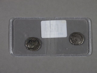 2 early hammered coins
