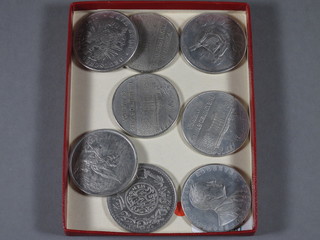 A collection of Victorian coins