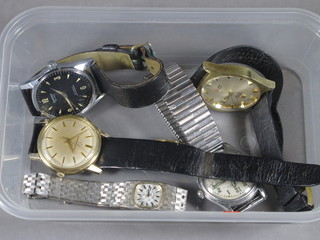 A collection of various wristwatches
