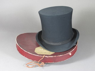 A gentleman's folding opera hat by Locks