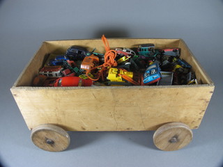 A collection of toy cars