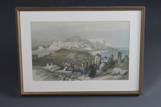 A 19th Century coloured print "Istanbul" 10" x 16"