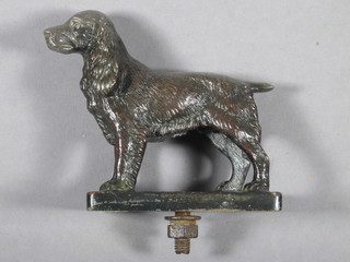 A car mascot in the form of a Spaniel 3"