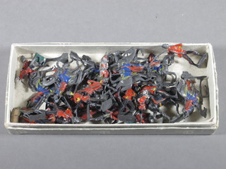 A quantity of various lead soldiers