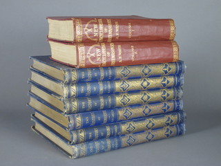 Volumes 1 and 2 A E Waite "New Encyclopaedia of Free  Masonry" together with 6 volumes of R F Gould "A History of  Free Masonry"