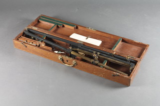 A Stanley Improved Pantograph contained in a mahogany case