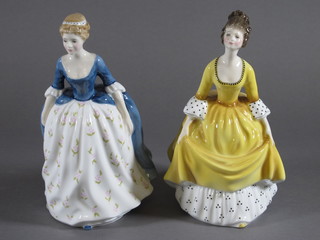 2 Royal Doulton figures - Allison HN2336 and Coralie HN2307