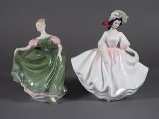 2 Royal Doulton figures - Michelle HN2334 and Sunday Best  HN2698