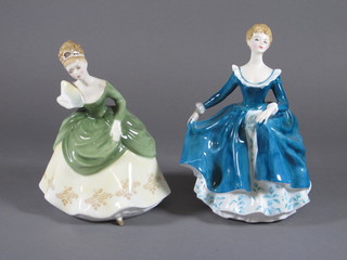2 Royal Doulton figures - Soiree HN2312 and Jeannie HN2461